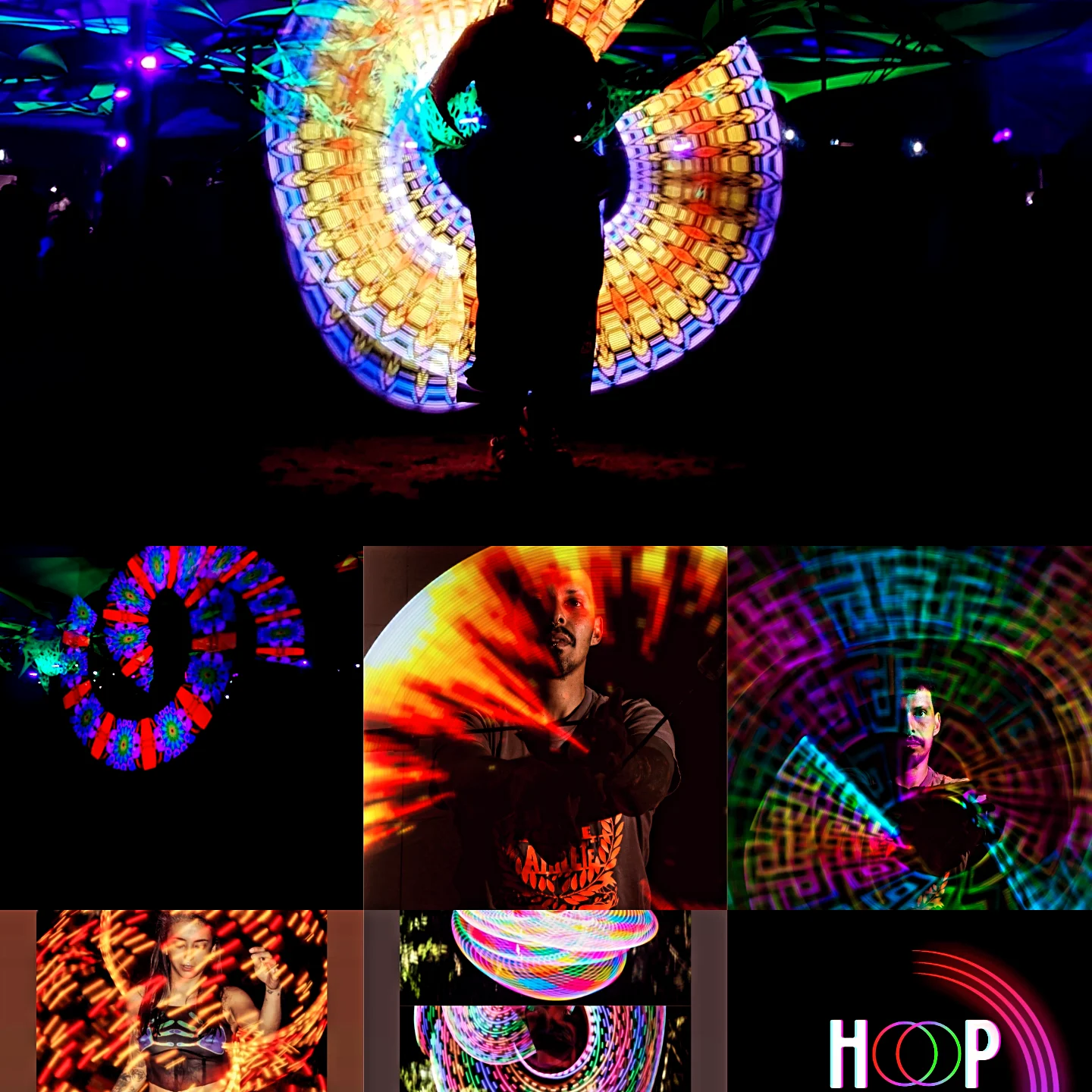 Equipamentos de LED da Hoop Roots Lovers